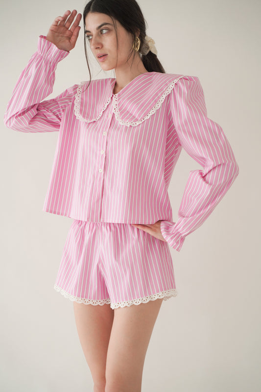 LIZZIE MOM SHORTS (PINK)