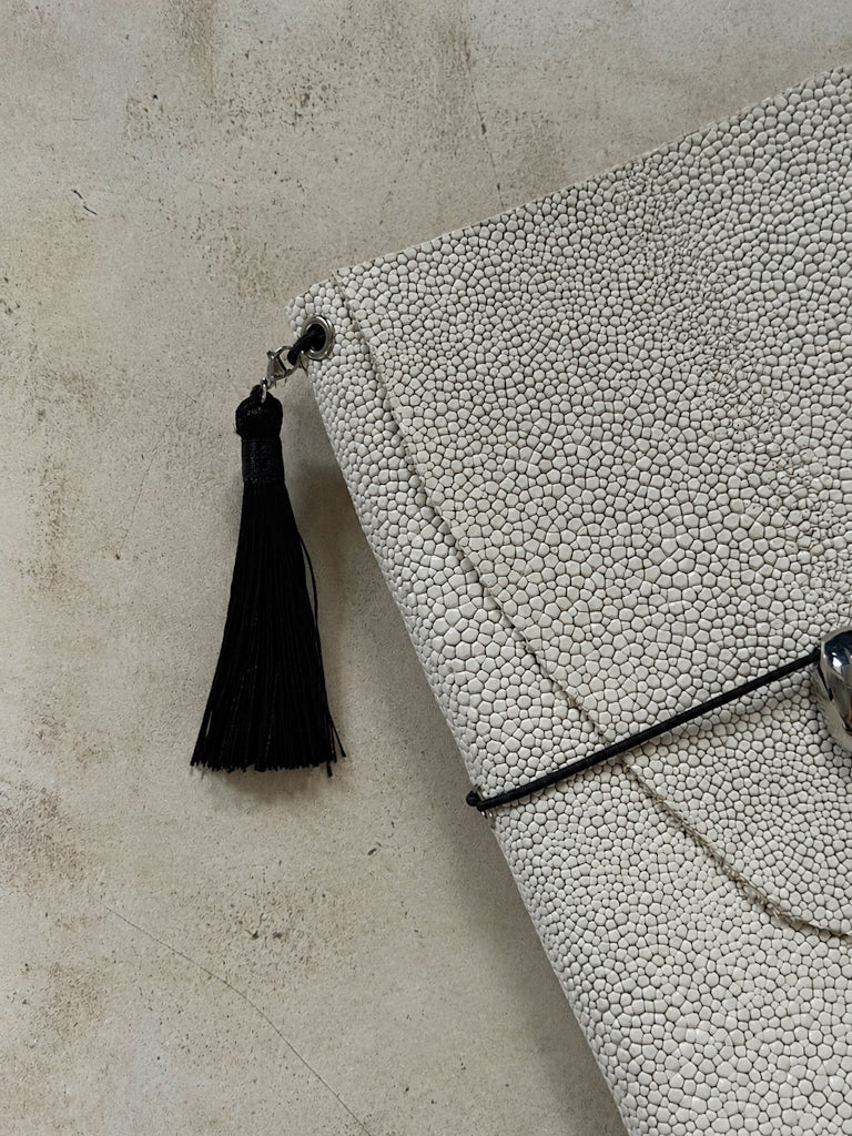Melisande Trifold Leather Folio A5