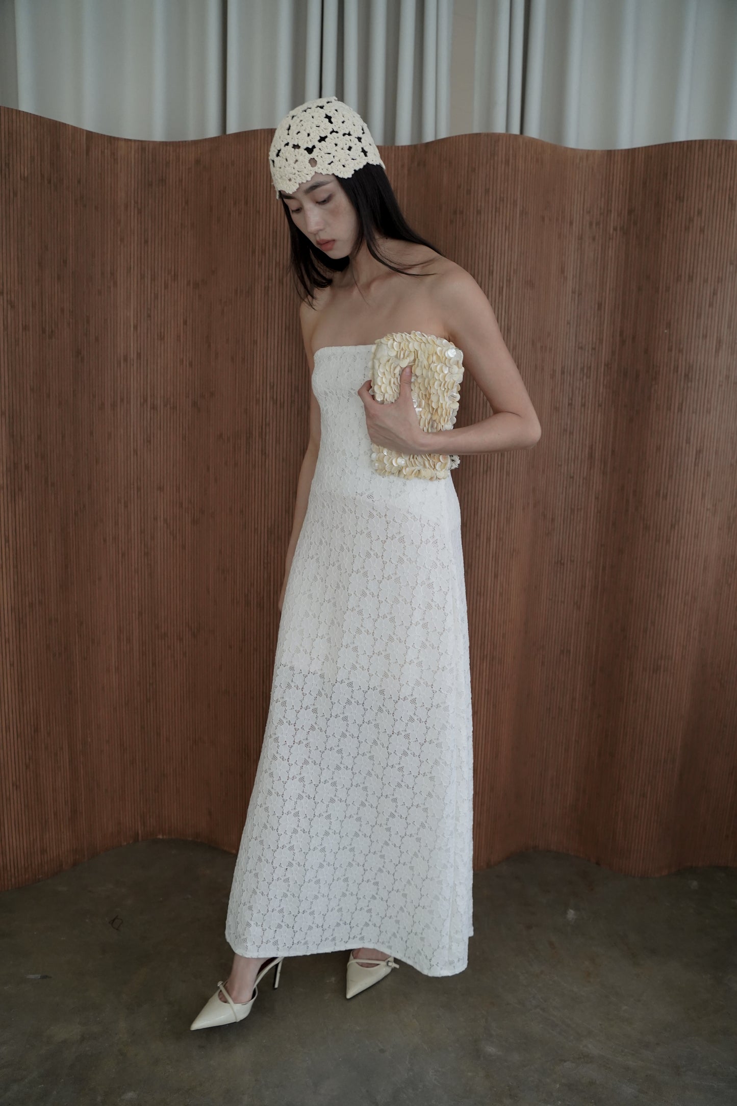 Lucia Lace Tube Dress