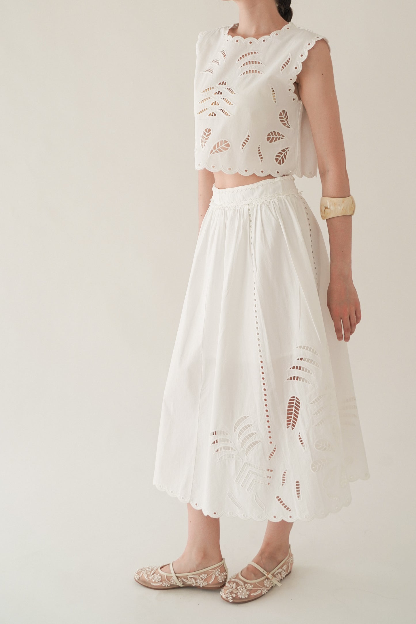 SALMA EMBROIDERED TOP