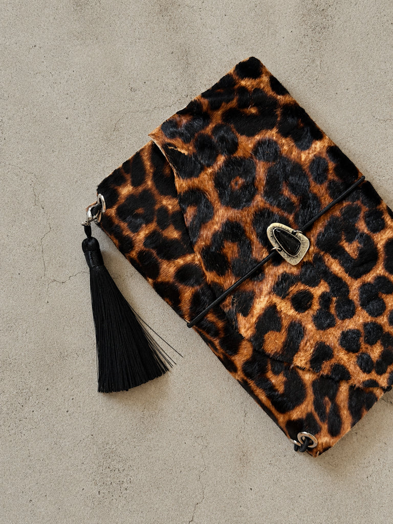 Helena Trifold Leather Folio A6