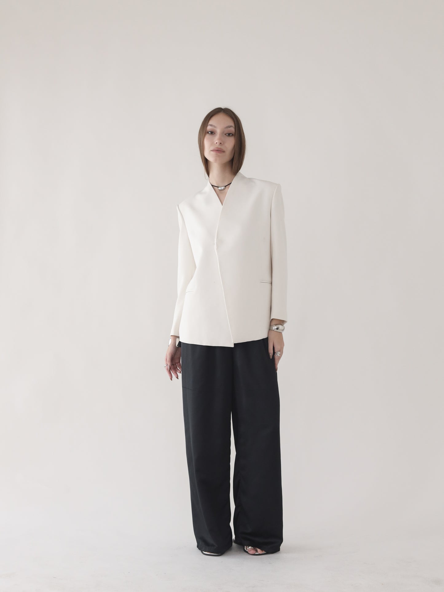 CATANIA SATIN PANTS (BLACK)