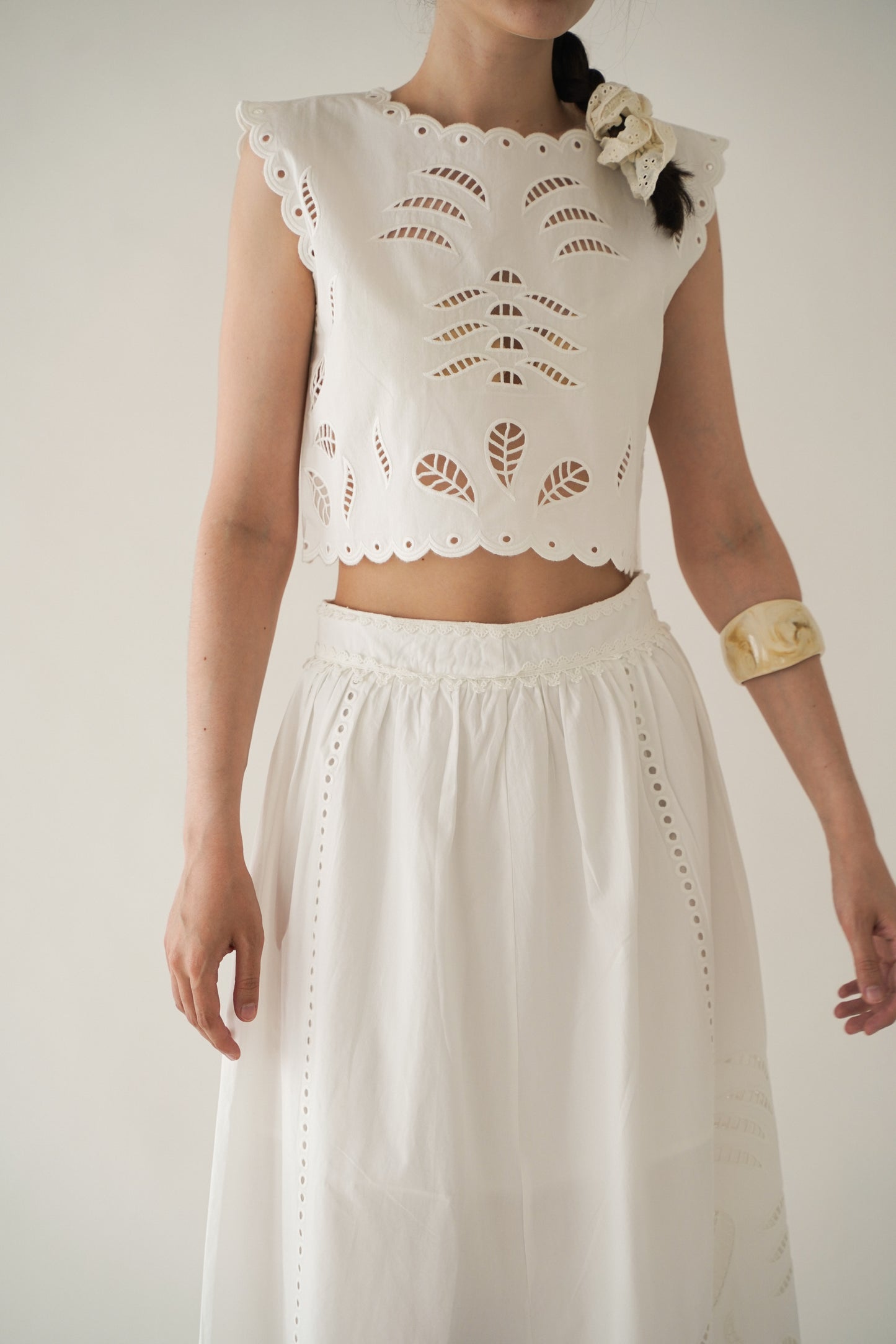 SALMA EMBROIDERED TOP