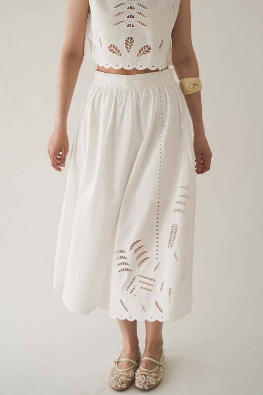SALMA EMBROIDERED SKIRT