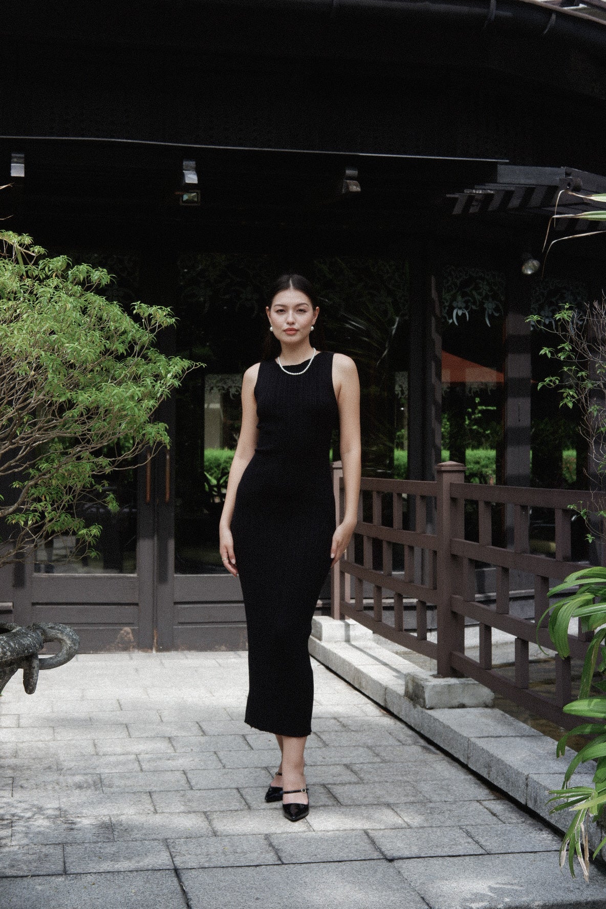 LOLA KNITTED DRESS (Black)