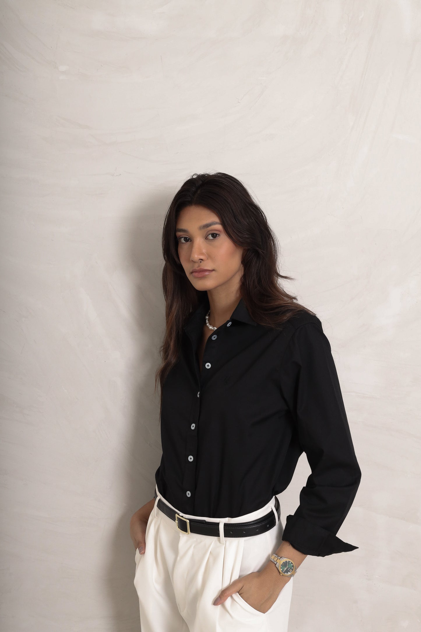 US BUTTONDOWN (BLACK)