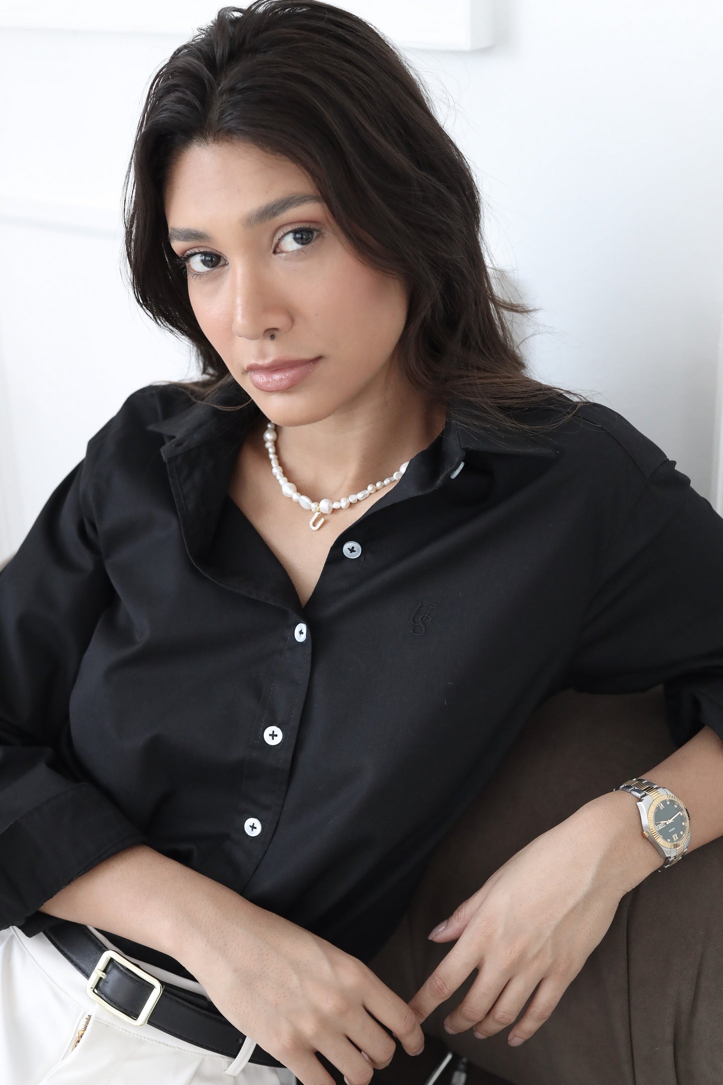 US BUTTONDOWN (BLACK)