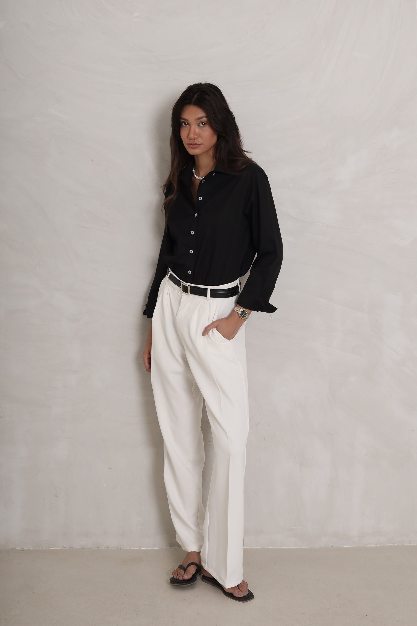 US BUTTONDOWN (BLACK)