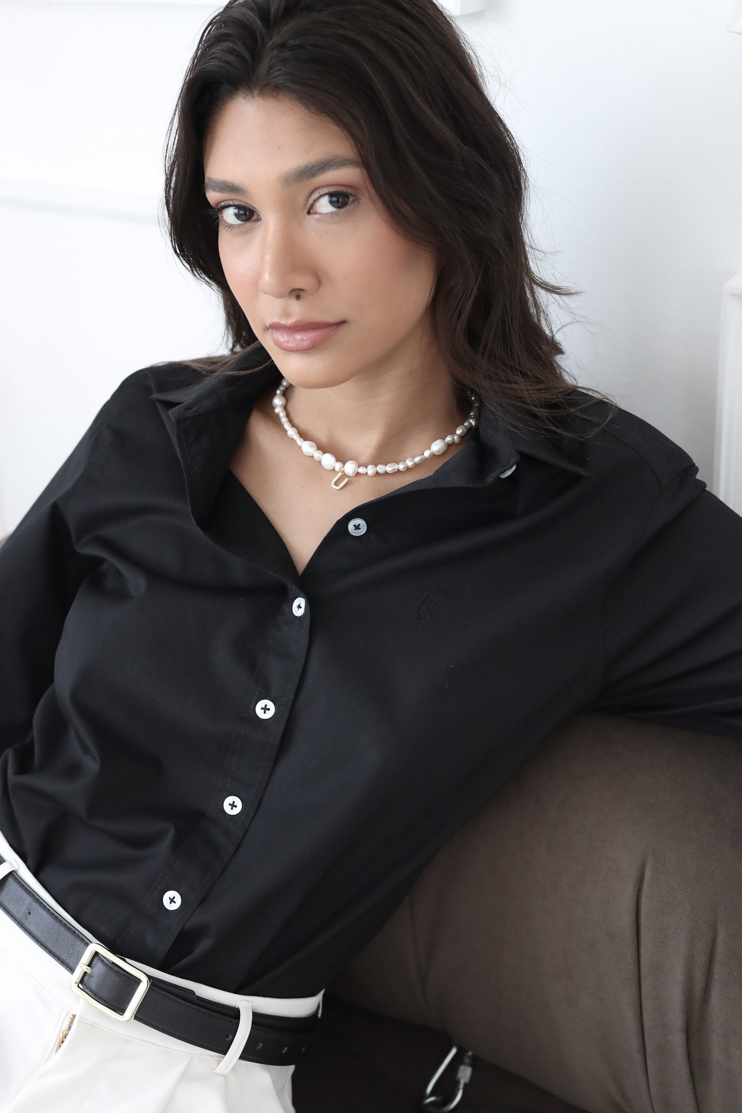 US BUTTONDOWN (BLACK)