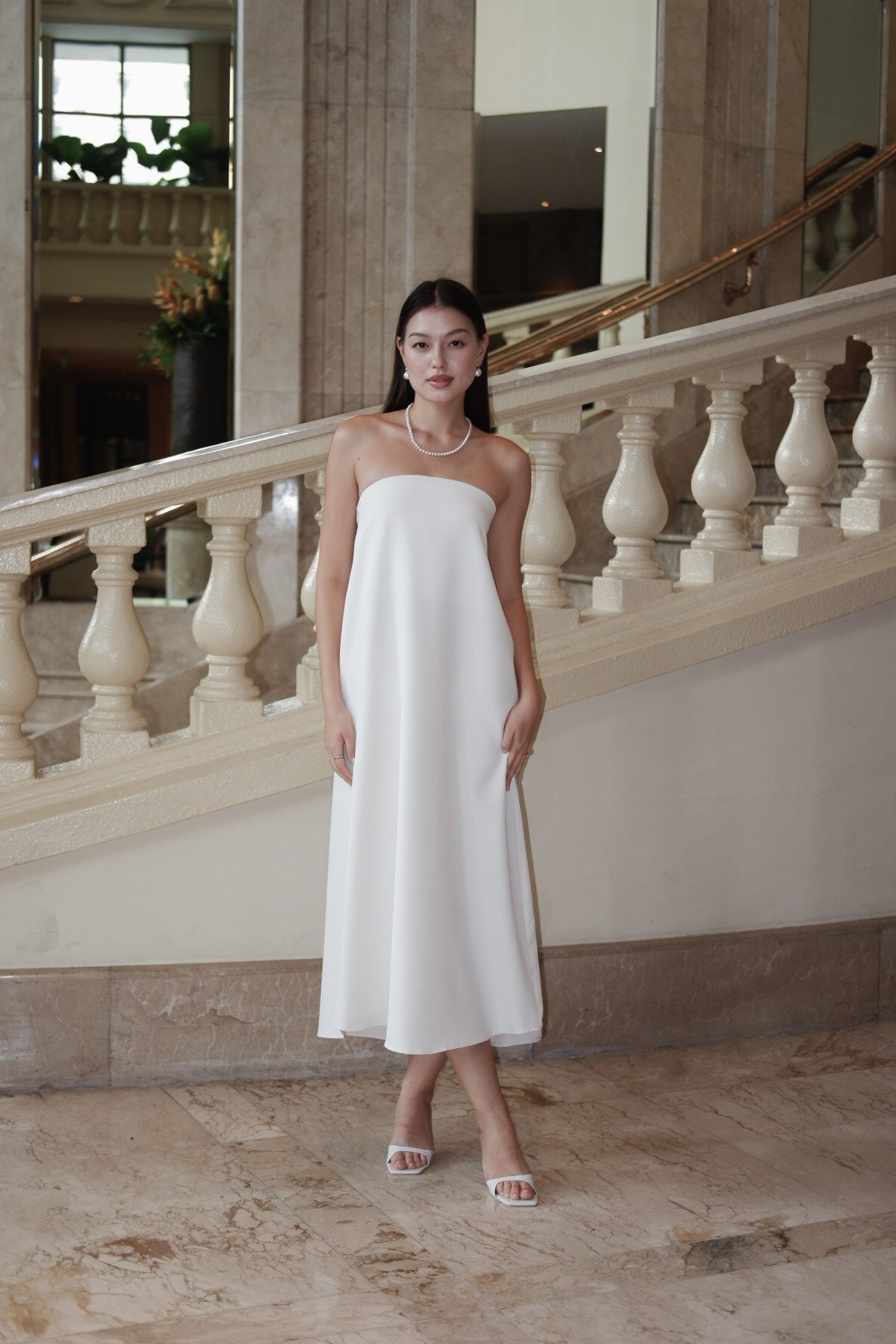 DIONNE TUBE DRESS (ECRU)