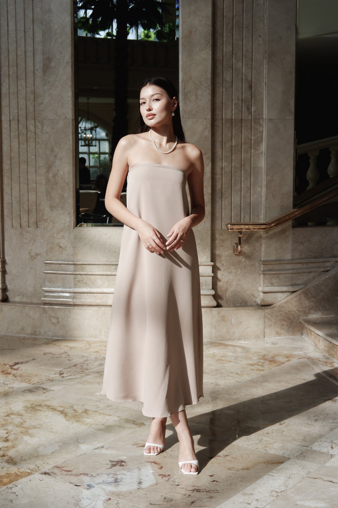 DIONNE TUBE DRESS (NUDE)