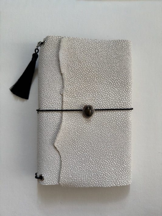 Naelle Leather Trifold Journal A5