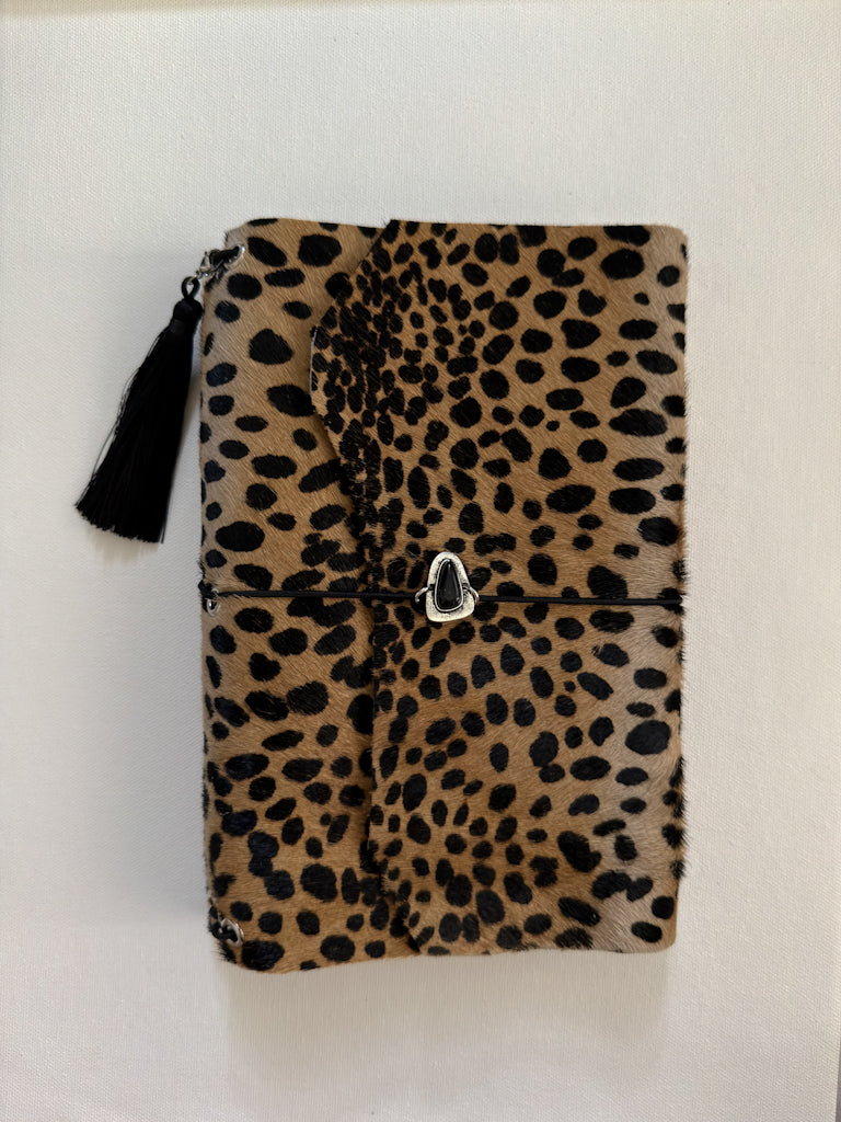 Zoe Leather Trifold Journal A5