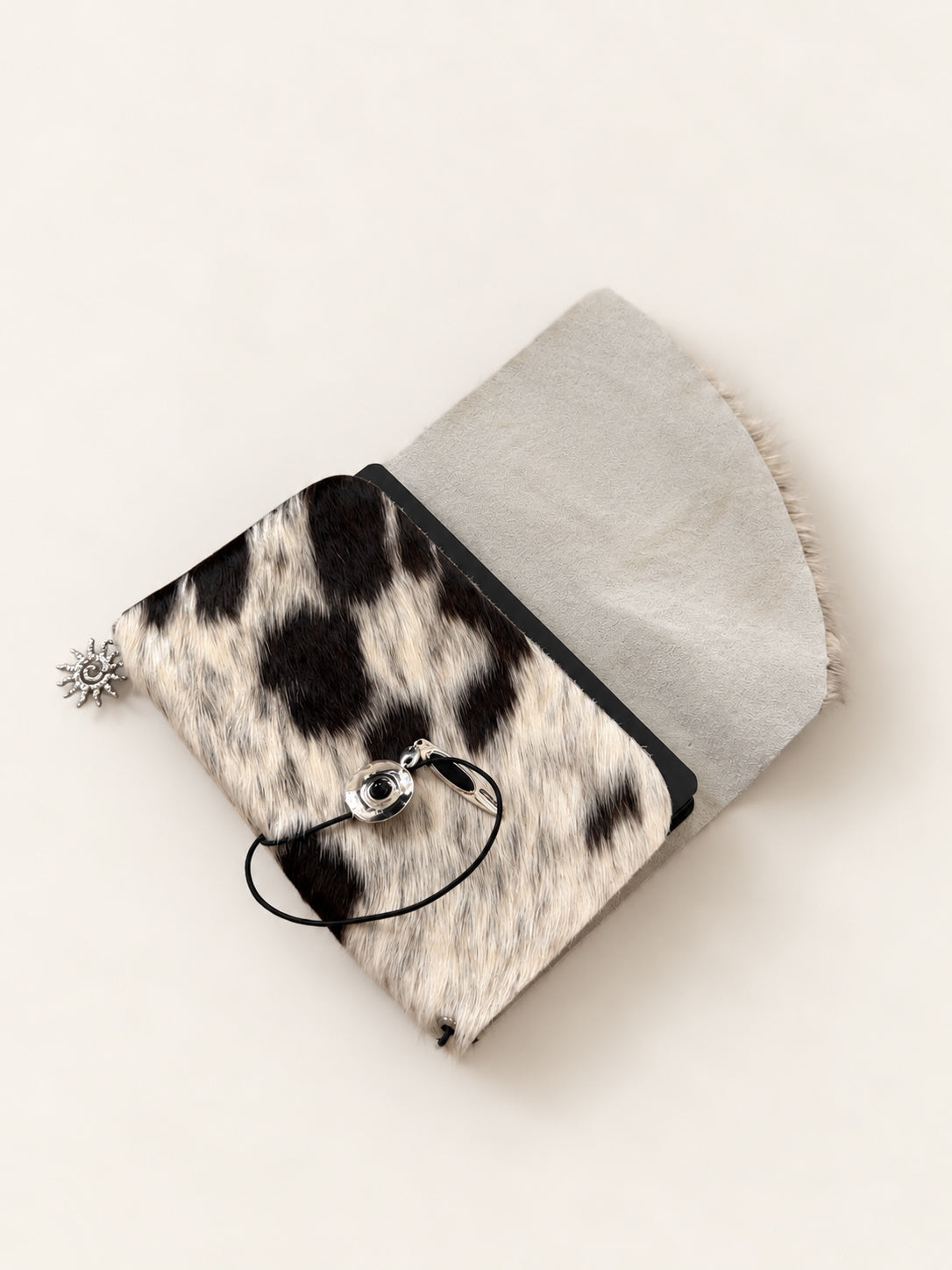 Donatella Trifold Leather Folio A5