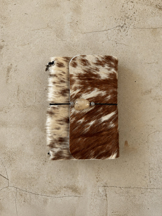 Gaia Trifold Leather Folio A6