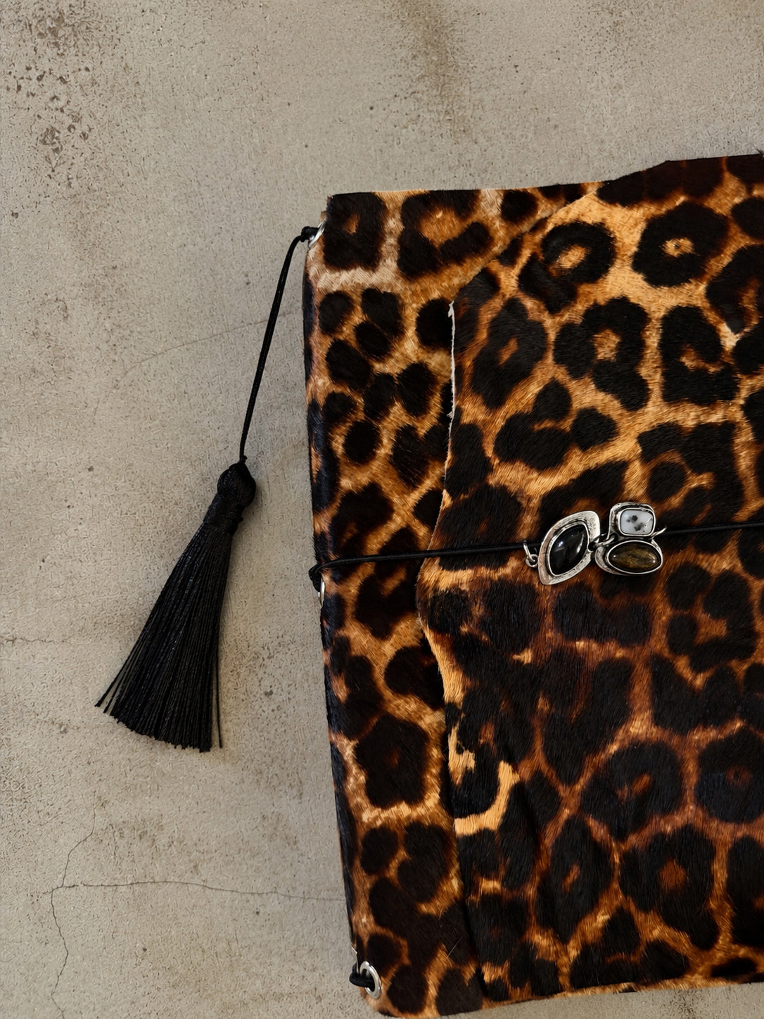Milana Trifold Leather Folio A5