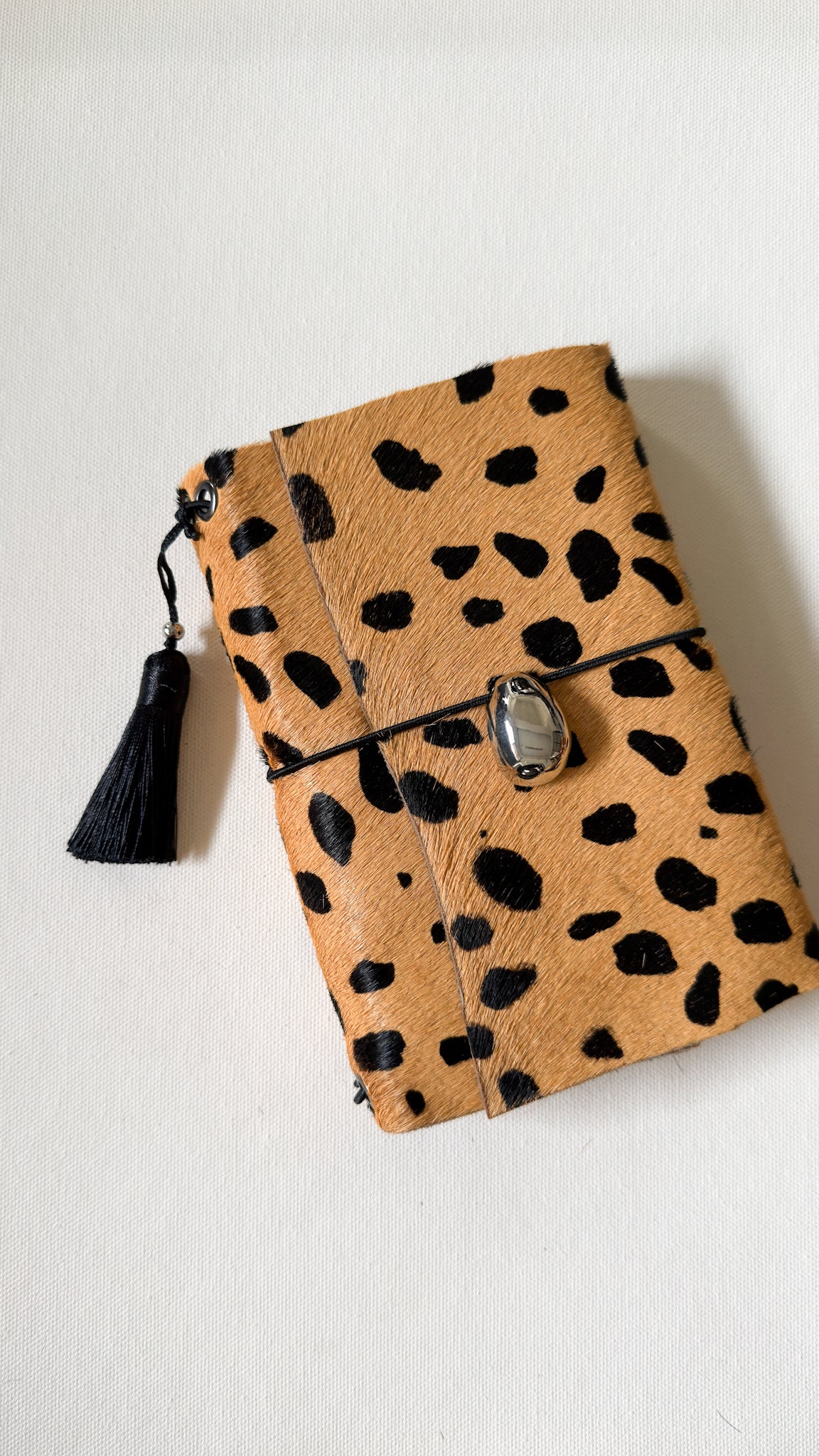 Ludovica Trifold Leather Folio A6