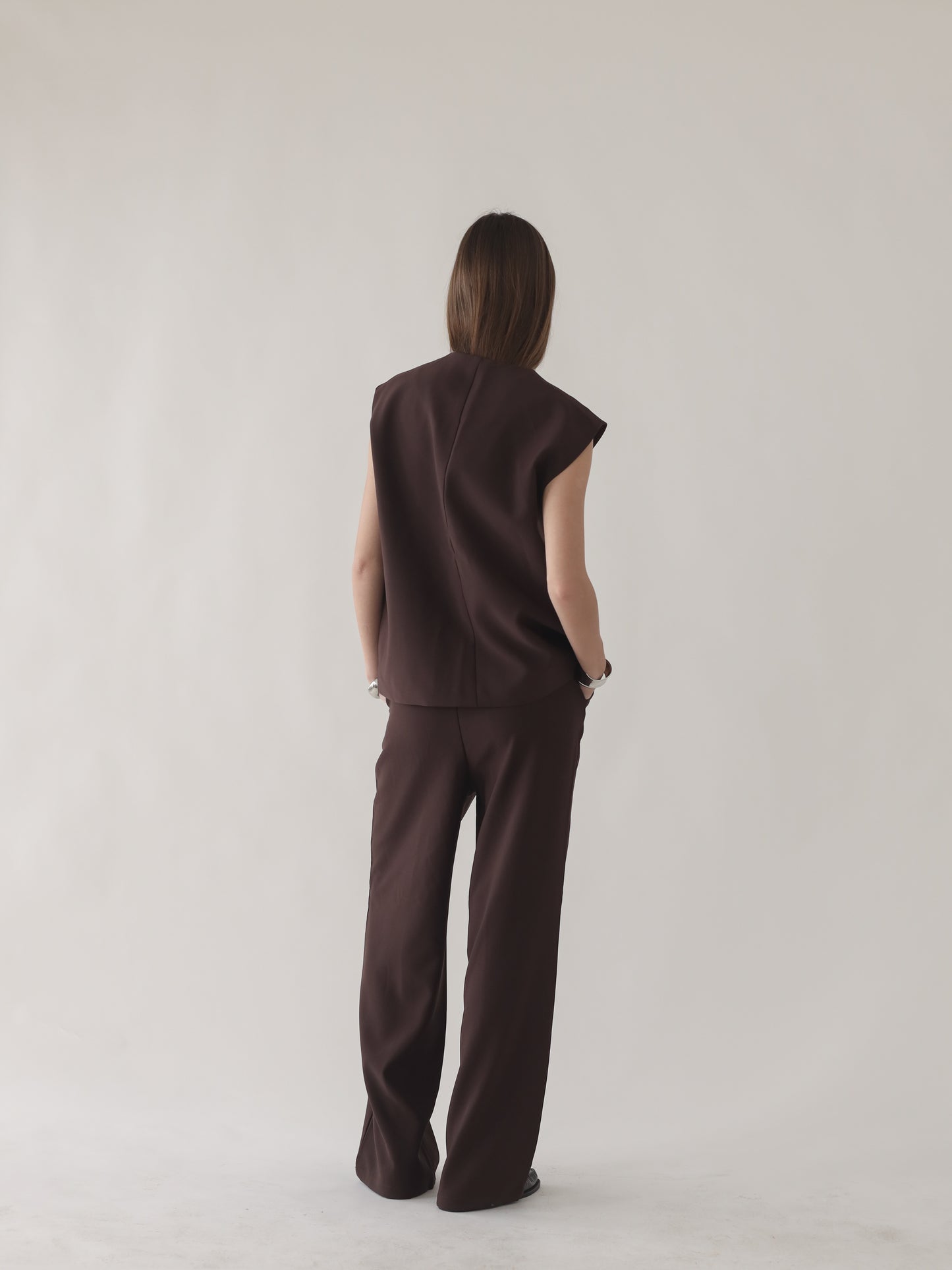 ALONDRA TROUSERS (Brown)