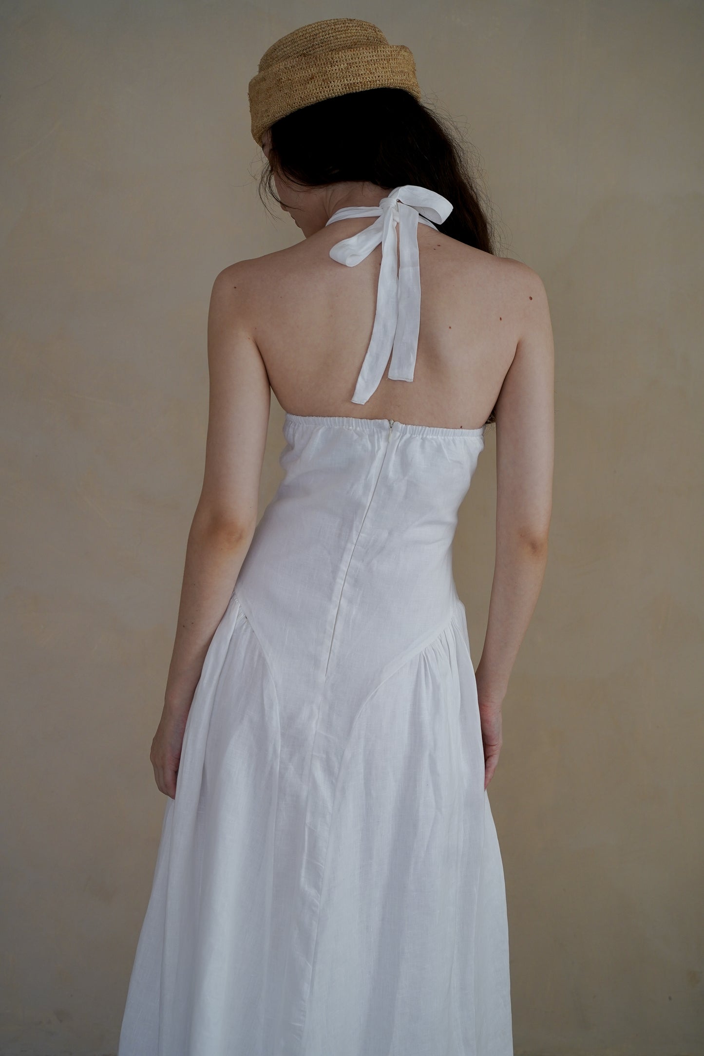 MARTHA LINEN DRESS