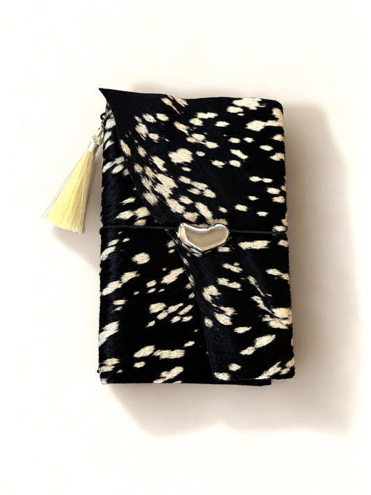 Livia Trifold Leather Folio A5