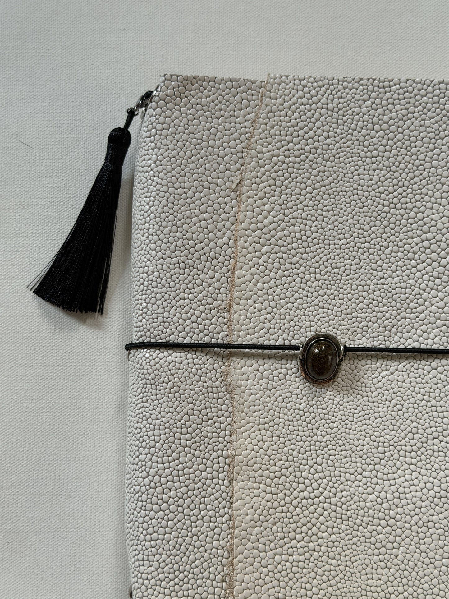 Grazia Trifold Leather Folio A5