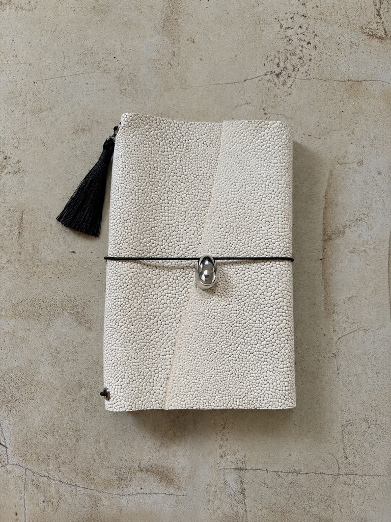 Evana Trifold Leather Folio A5