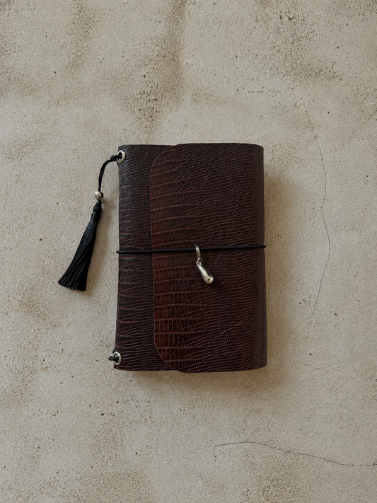 Livia Leather Folio A6