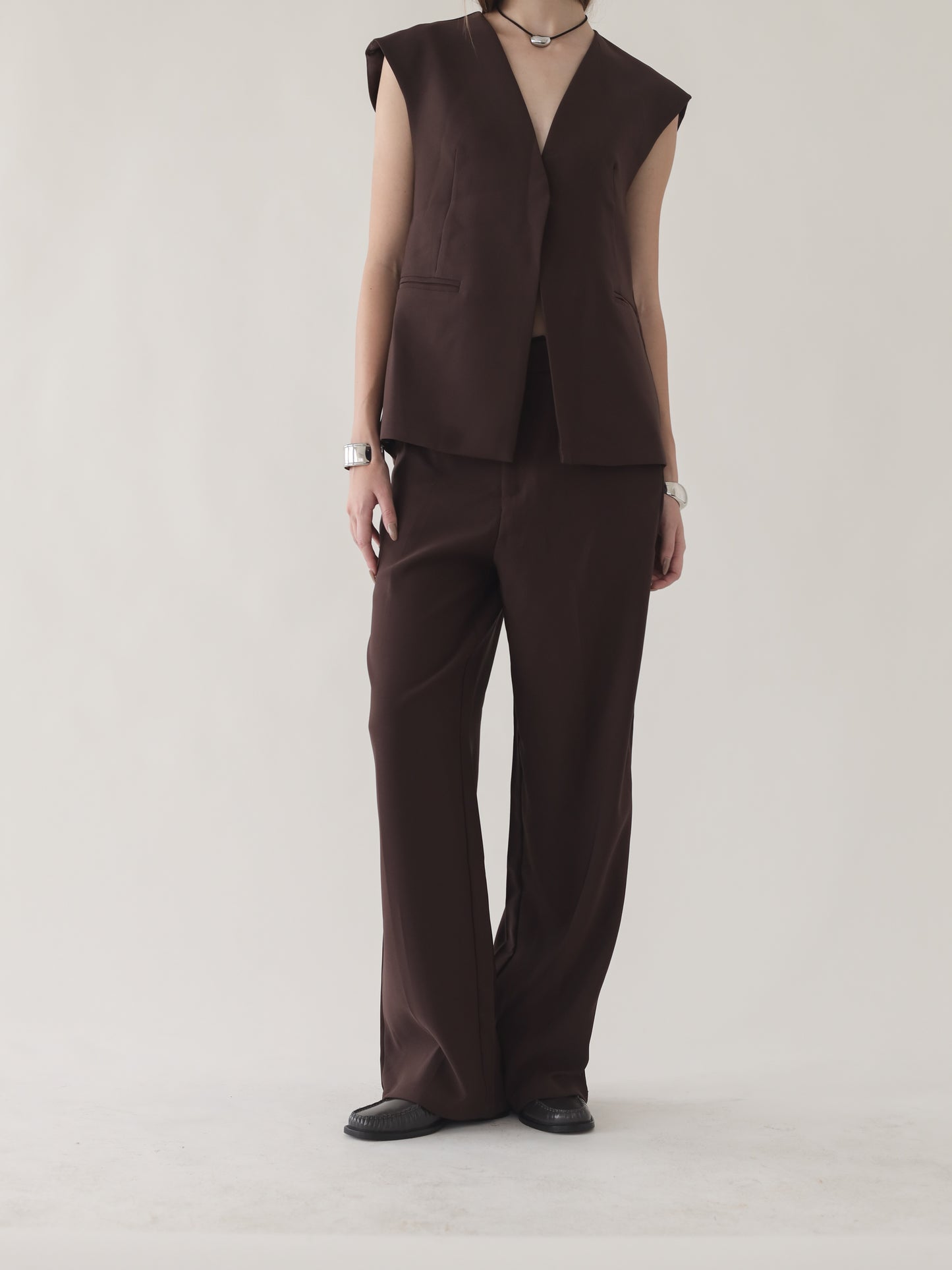 ALONDRA TROUSERS (Brown)