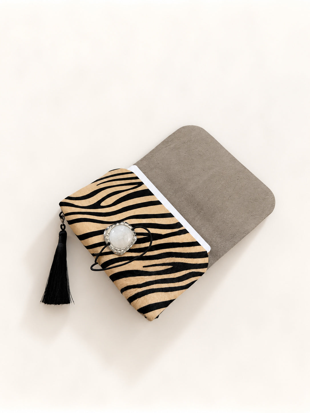 Allegra Trifold Leather Folio A6