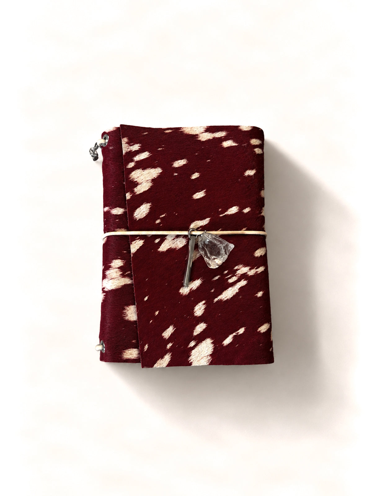 Fleur Trifold Leather Folio A6