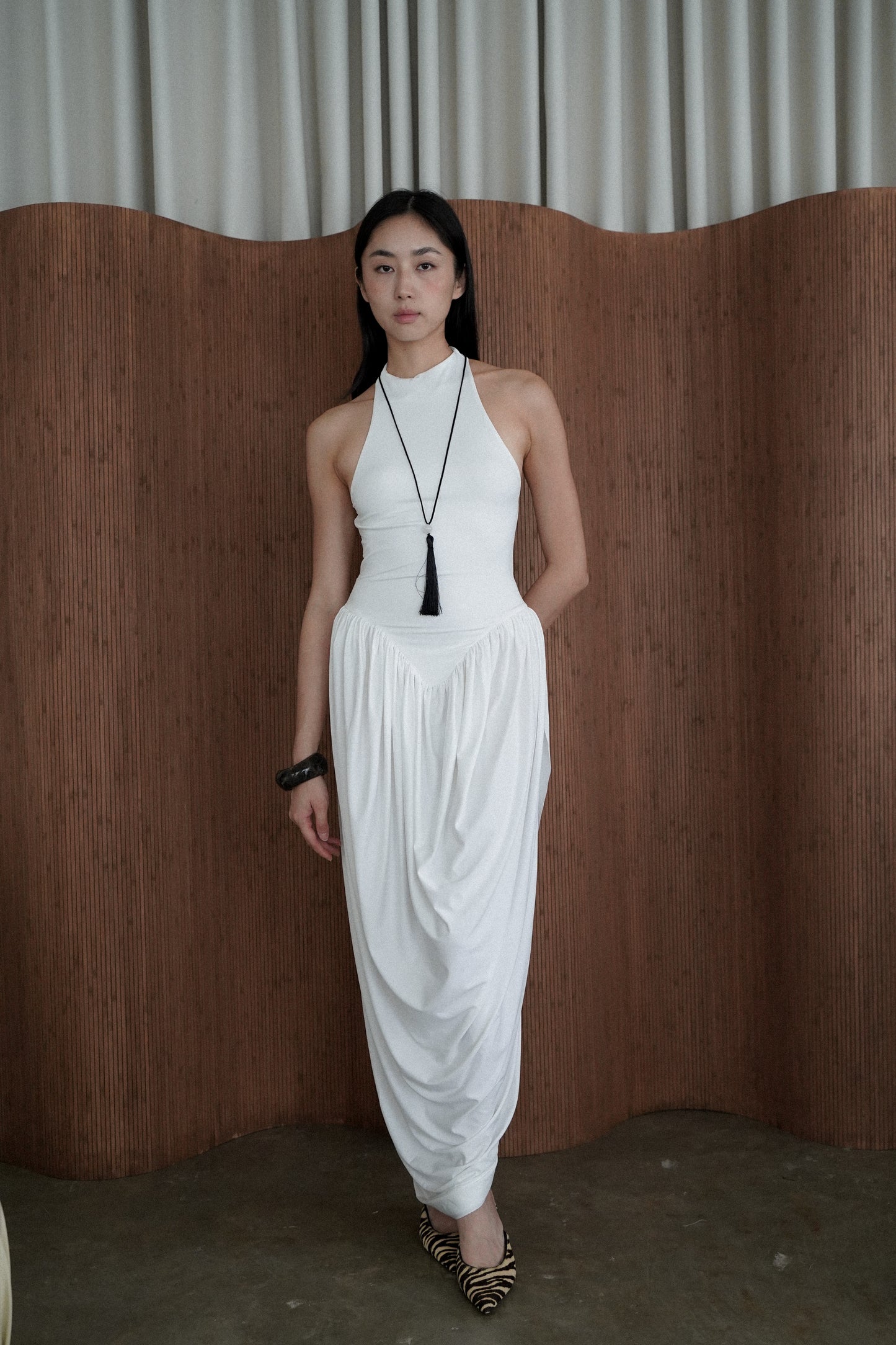 LOULA DRESS (WHITE)