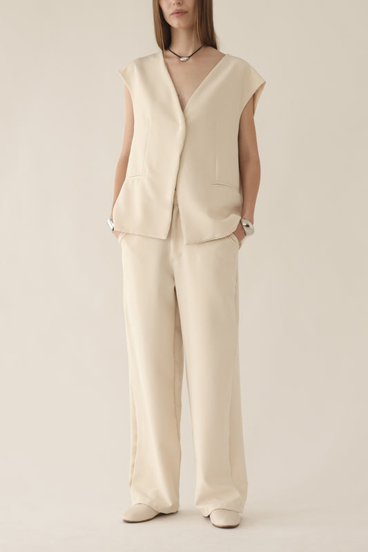 ALONDRA TROUSERS (Cream)