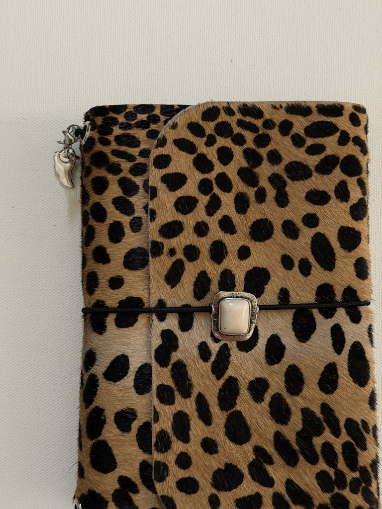Lana Leather Trifold Journal A6
