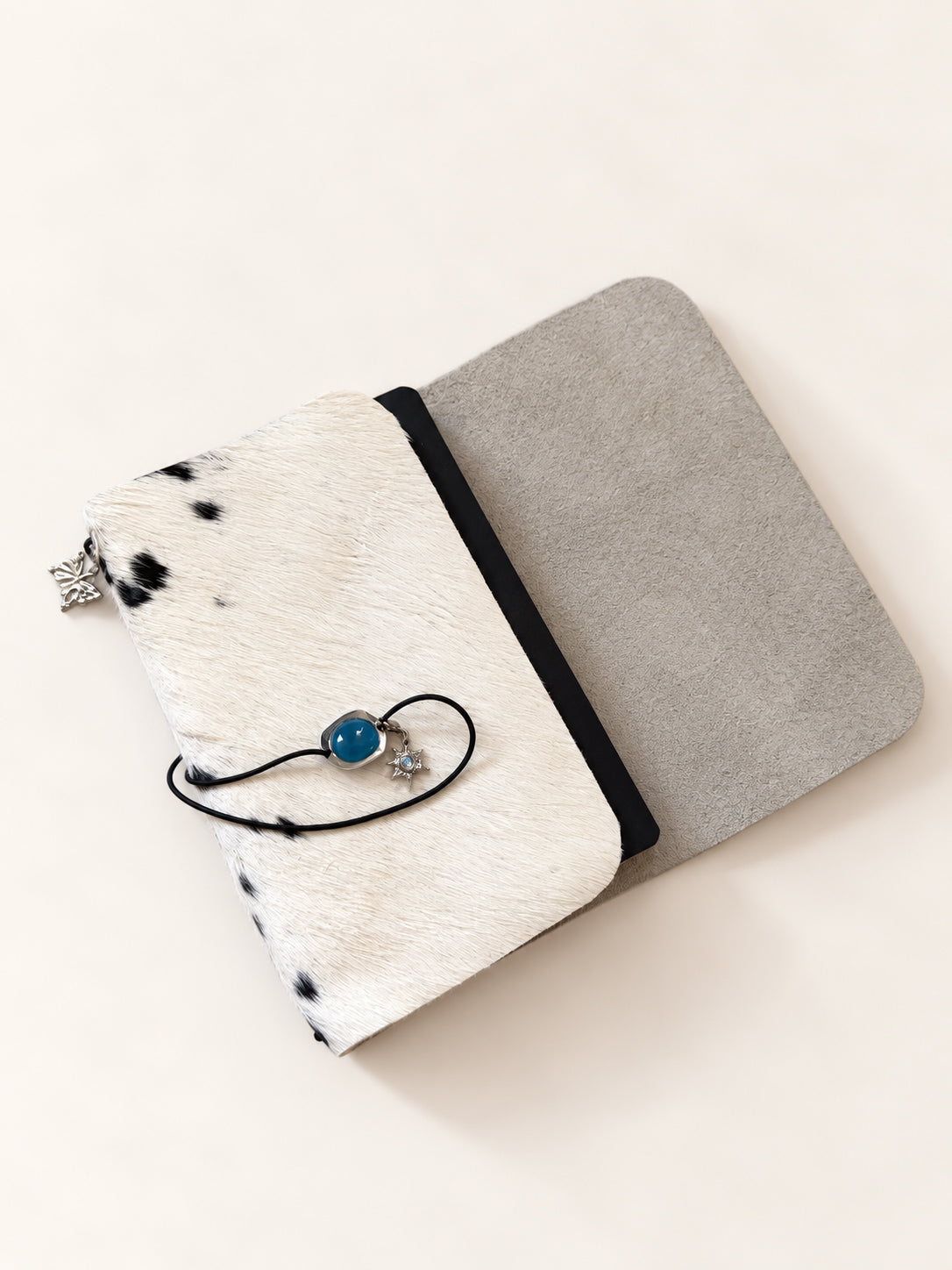 Vanna Trifold Leather Folio A5