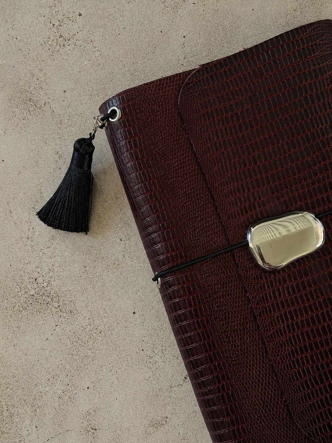 Chiara Trifold Leather Folio A5