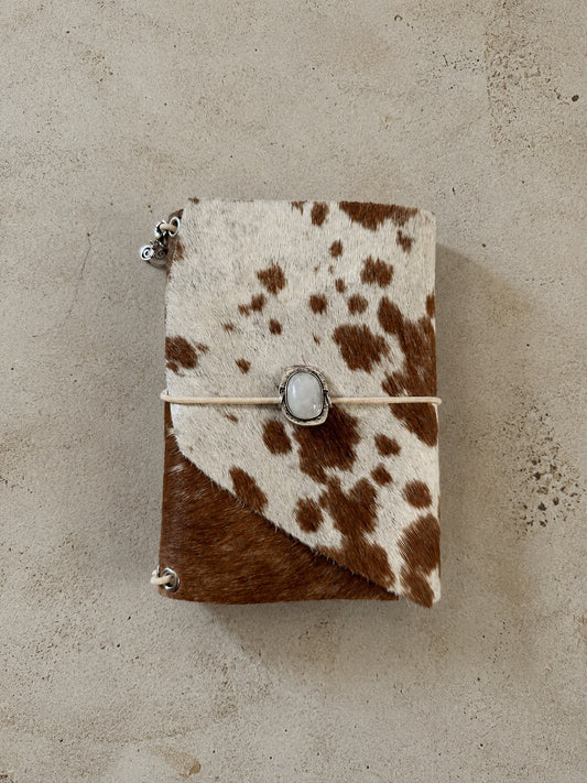 Milena Trifold Leather Folio A6