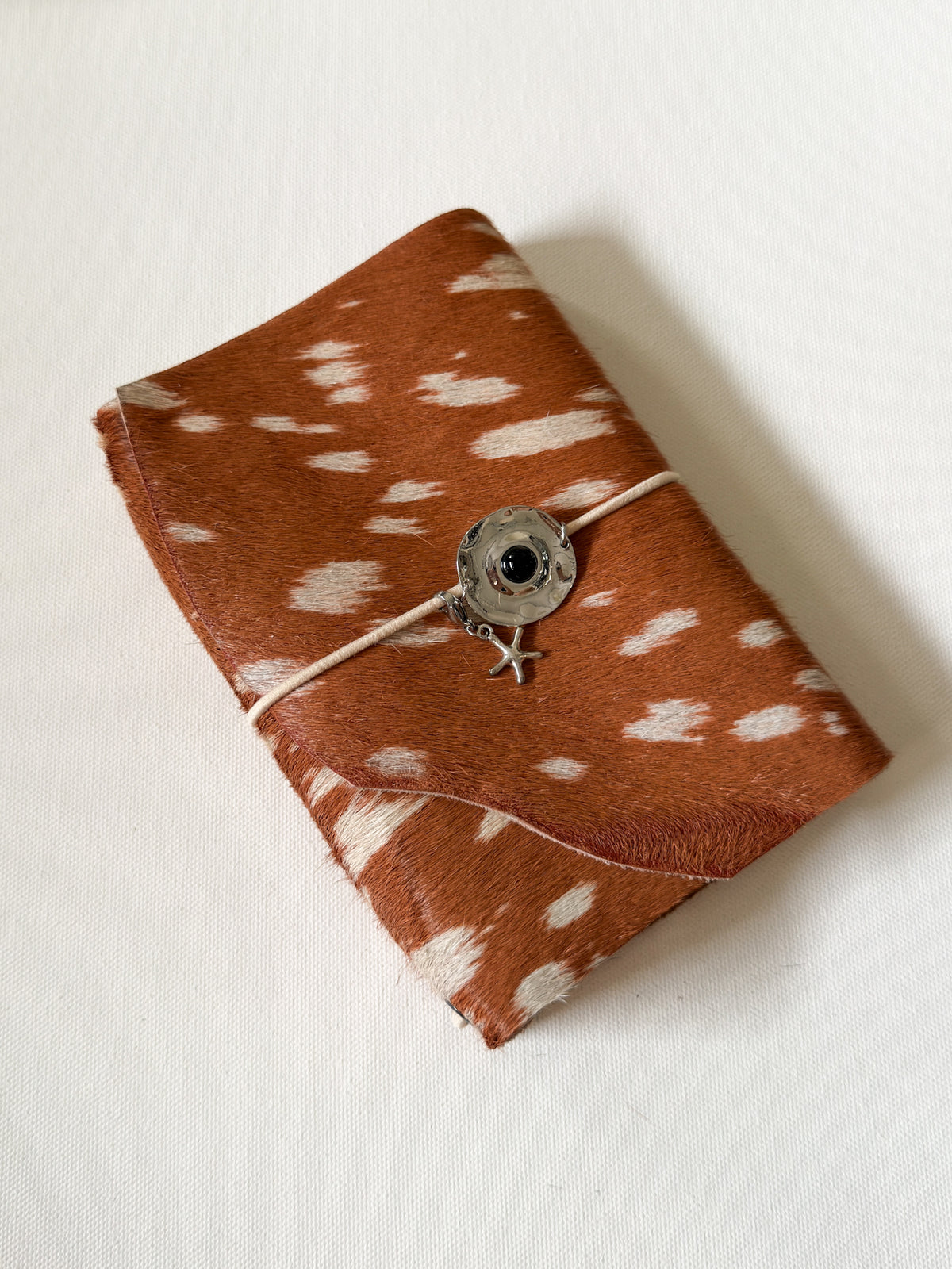 Chiara Trifold Leather Folio A6