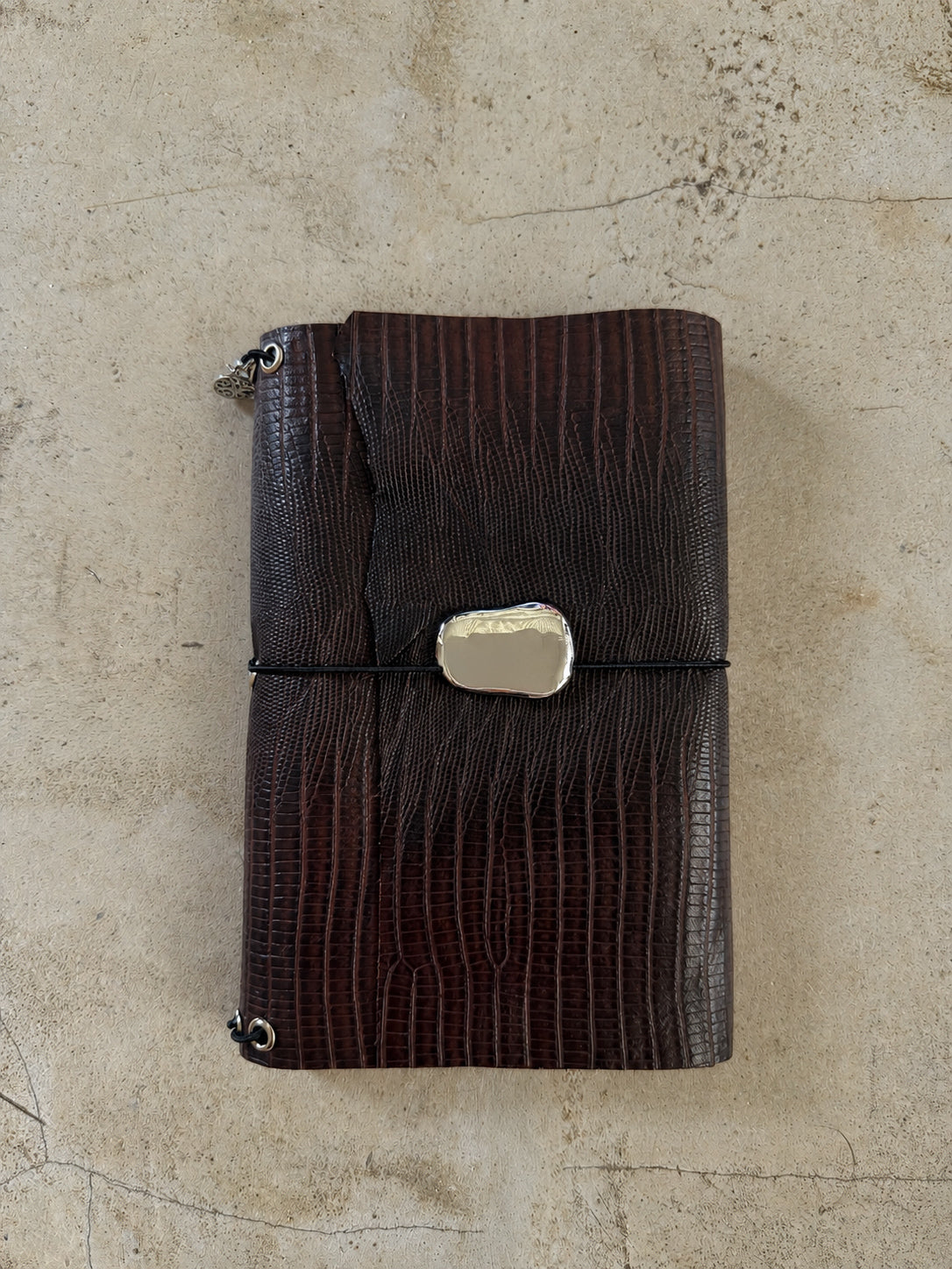 Eletra Trifold Leather Folio A5
