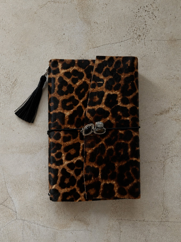 Dione Trifold Leather Folio A5