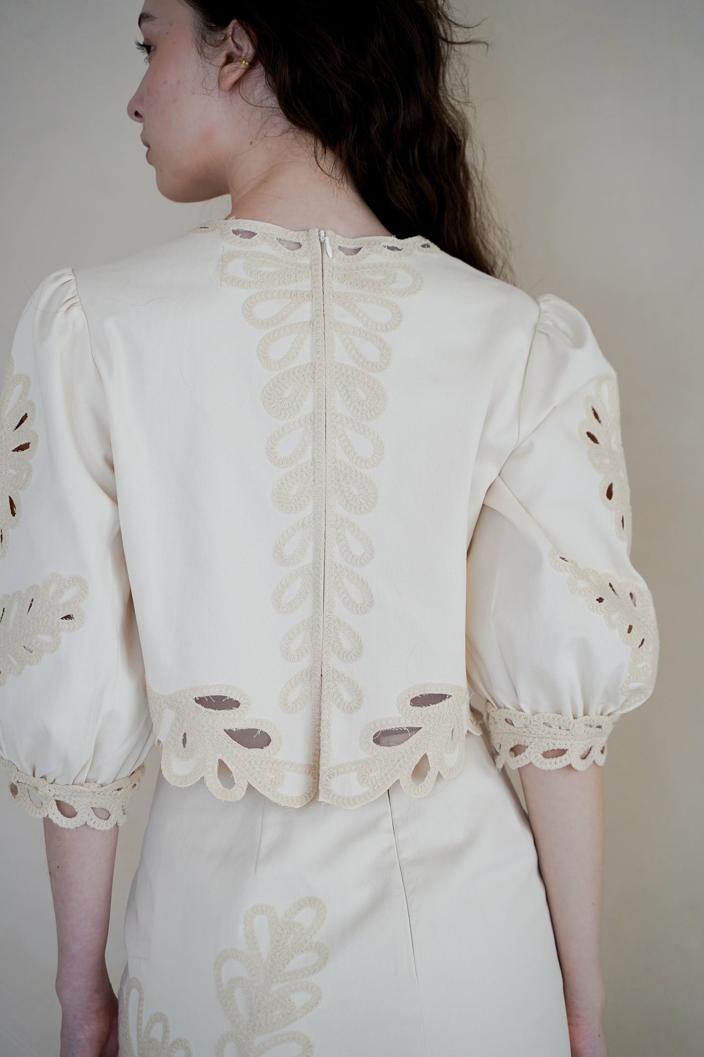 LORIE EMRBOIDERED TOP