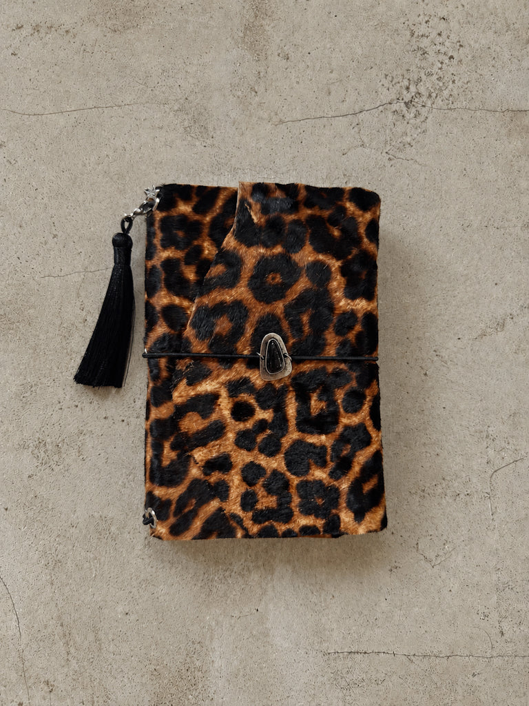 Helena Trifold Leather Folio A6