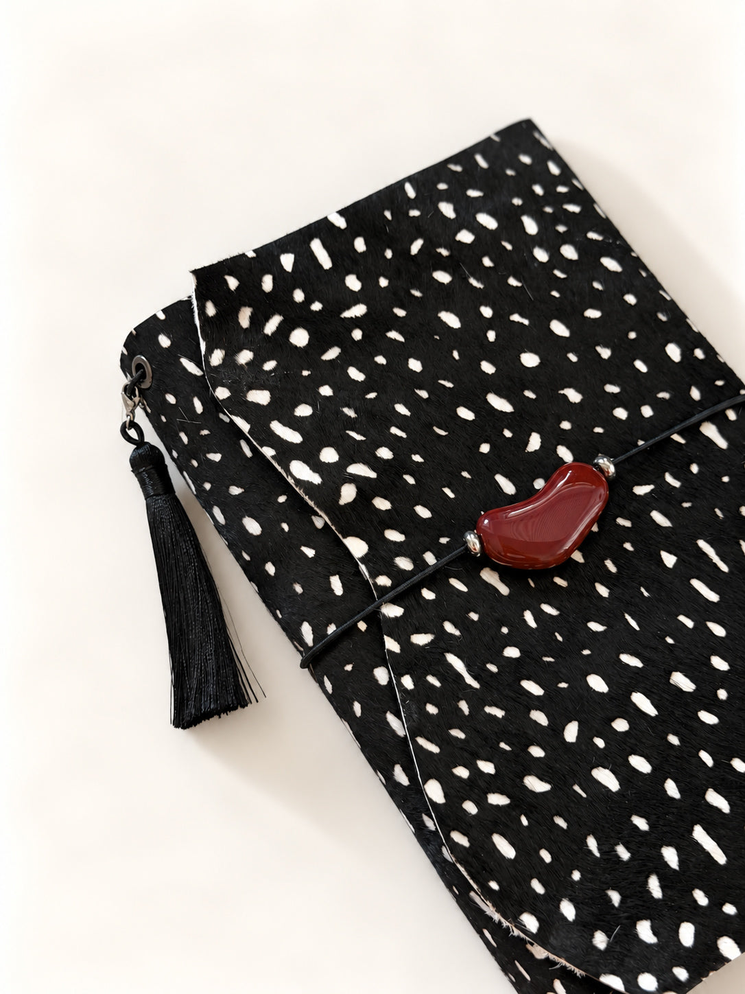 Saveria Trifold Leather Folio A5