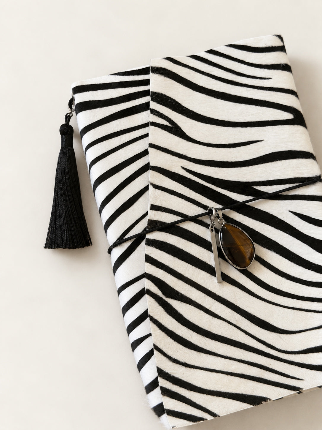 Gaetana Trifold Leather Folio A5