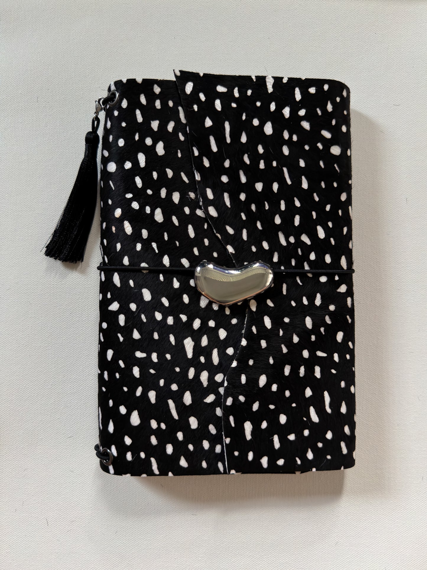 Evadne Trifold Leather Folio A5