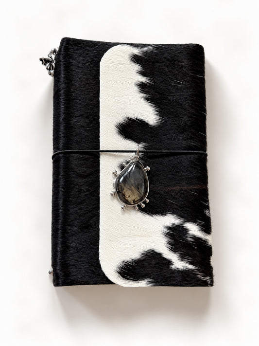 Ludovica Trifold Leather Folio A5