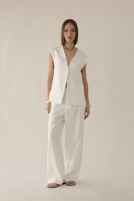 ALONDRA TROUSERS (White)