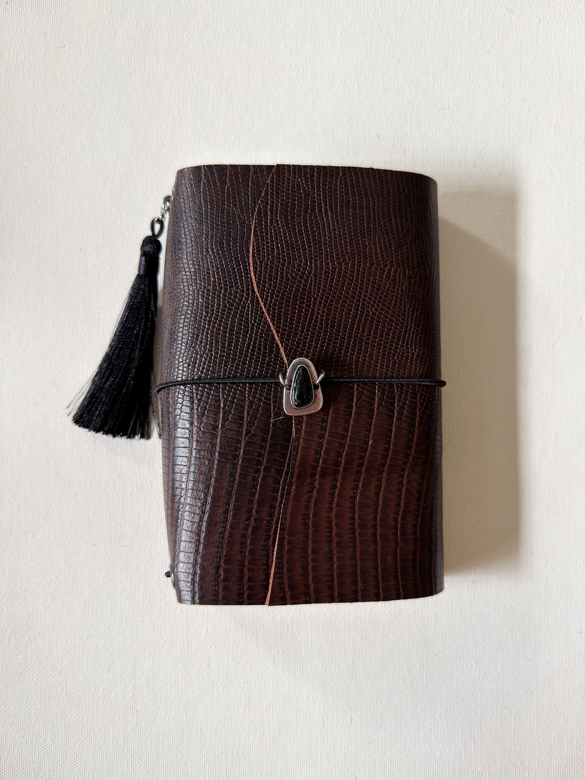 Eva Trifold Leather Folio A6