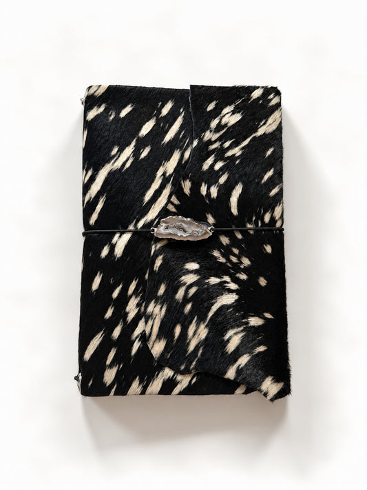 Elodie Trifold Leather Folio A6