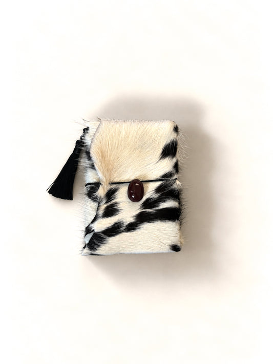 Delphine Trifold Leather Folio A6