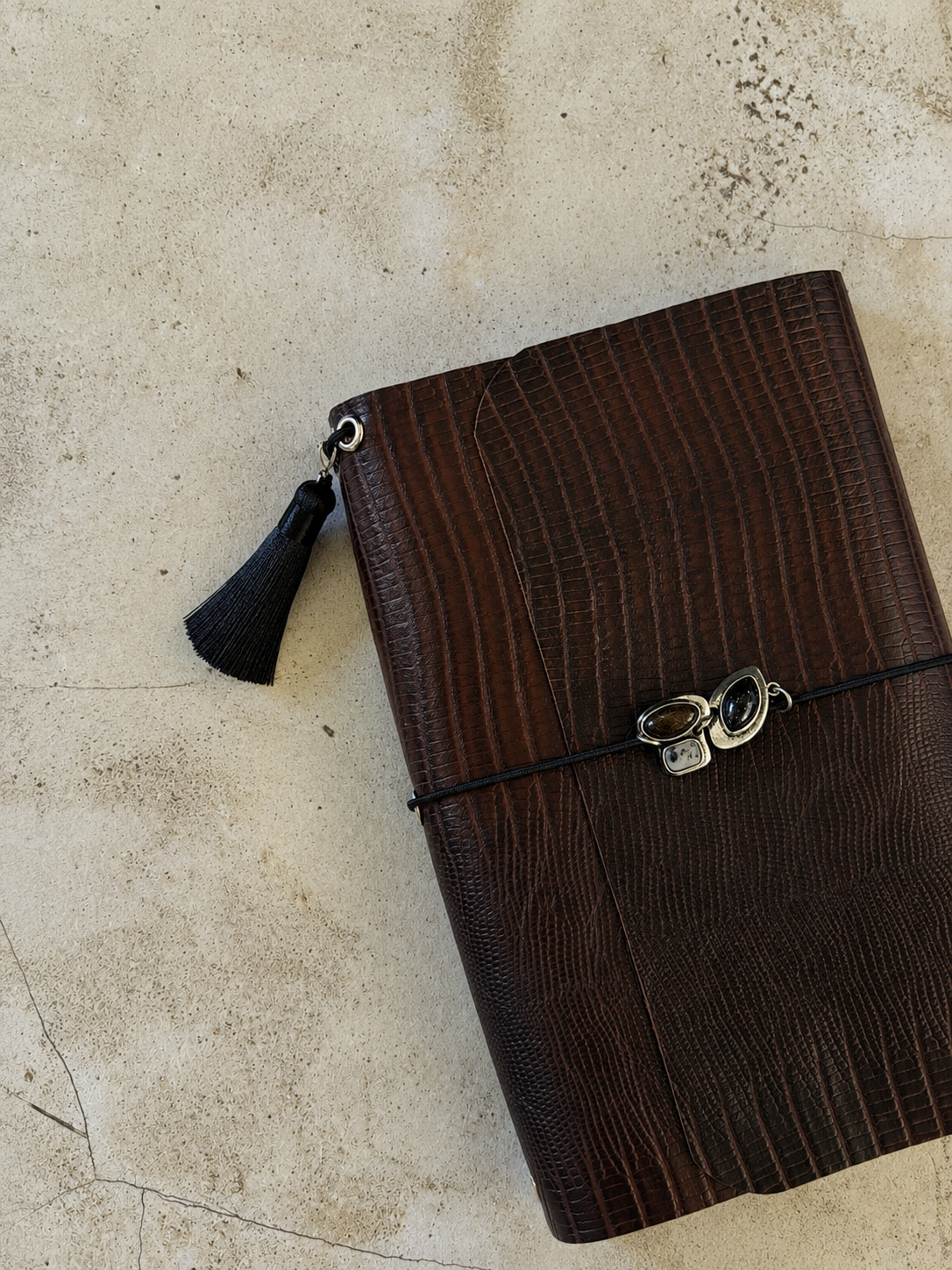 Renata Trifold Leather Folio A5